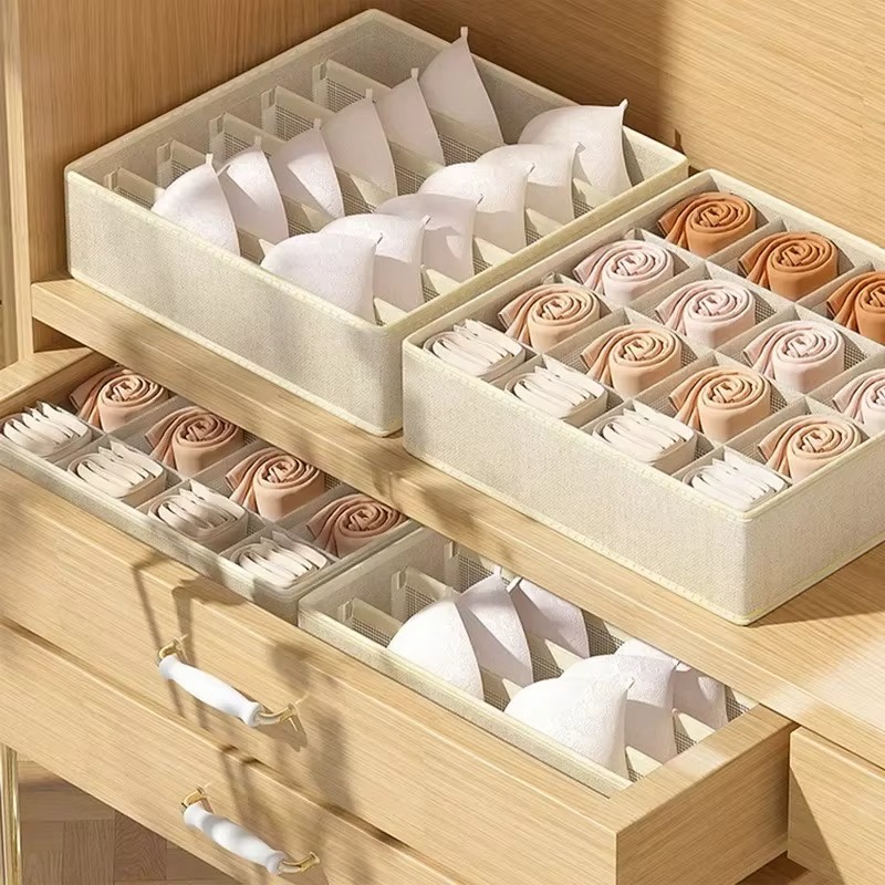 Baby Clothing Organizer - 1-2 Stuks Niet-geweven Stof Ondergoed Opbergdoos