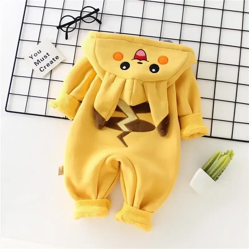 Romper Onesie Baby - Nieuwe Leuke Cartoon Pokemon Pikachu Baby