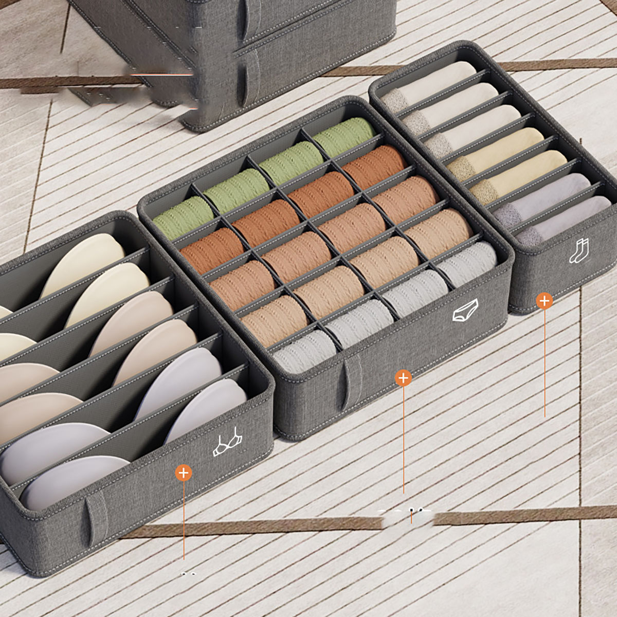 20/6/7/1 Grids Kation PP Sok B - Baby Clothing Organizer recensie en prijs