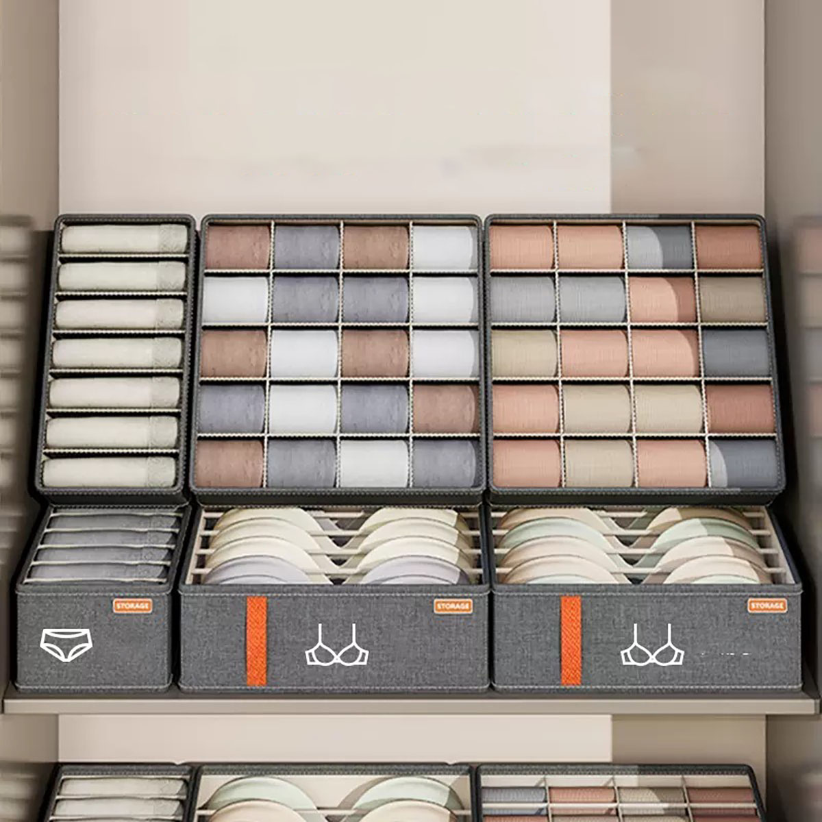 20/6/7/1 Grids Kation PP Sok B - Baby Clothing Organizer recensie en prijs