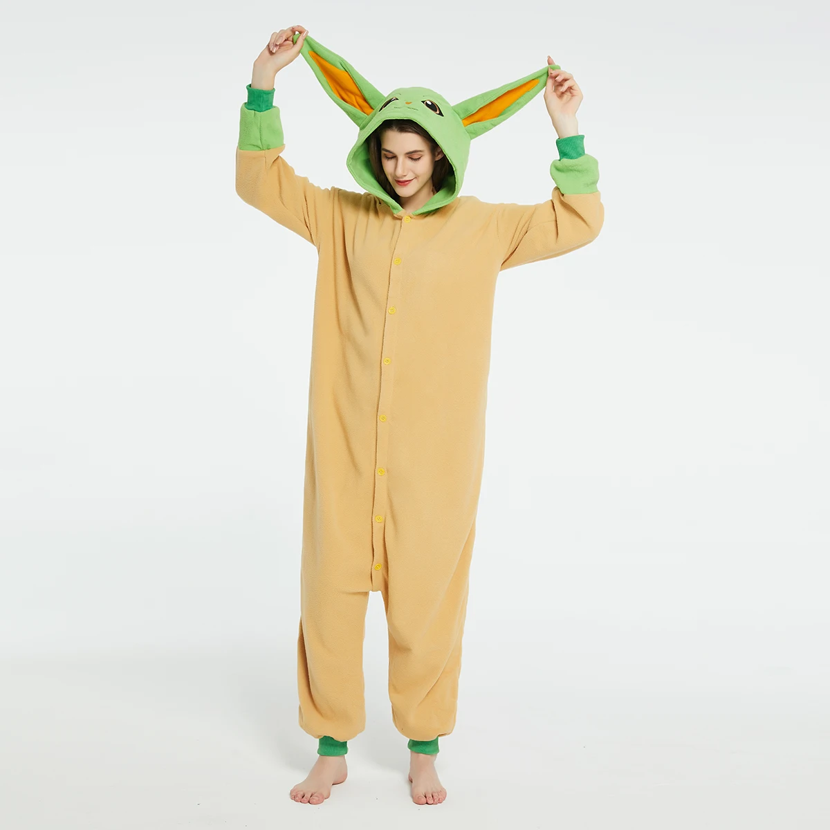Volwassenen Yoda Baby Grogu On - Romper Onesie Baby recensie en prijs