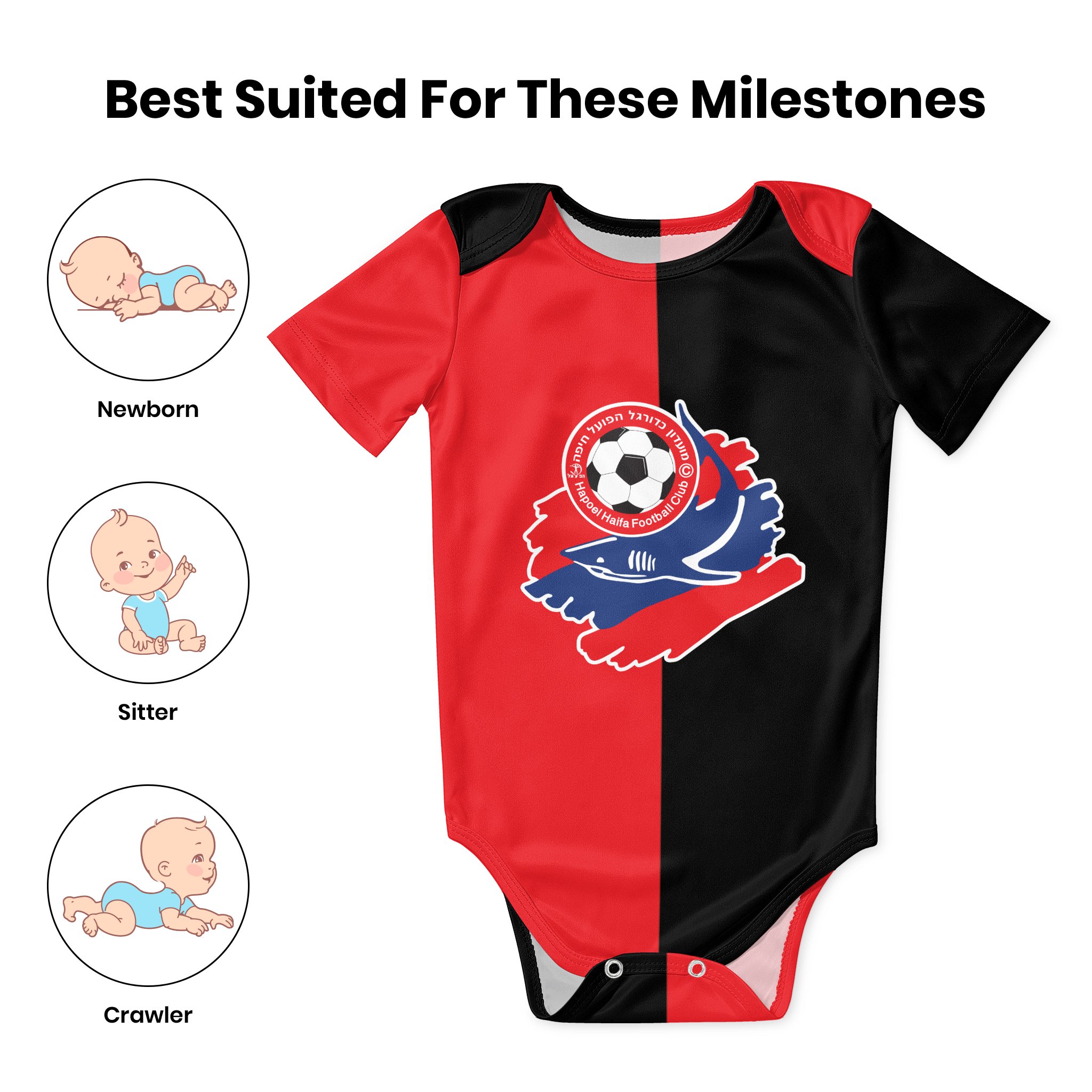 Hapoel Haifa Baby Bodysuit Uni - Romper Onesie Baby recensie en prijs