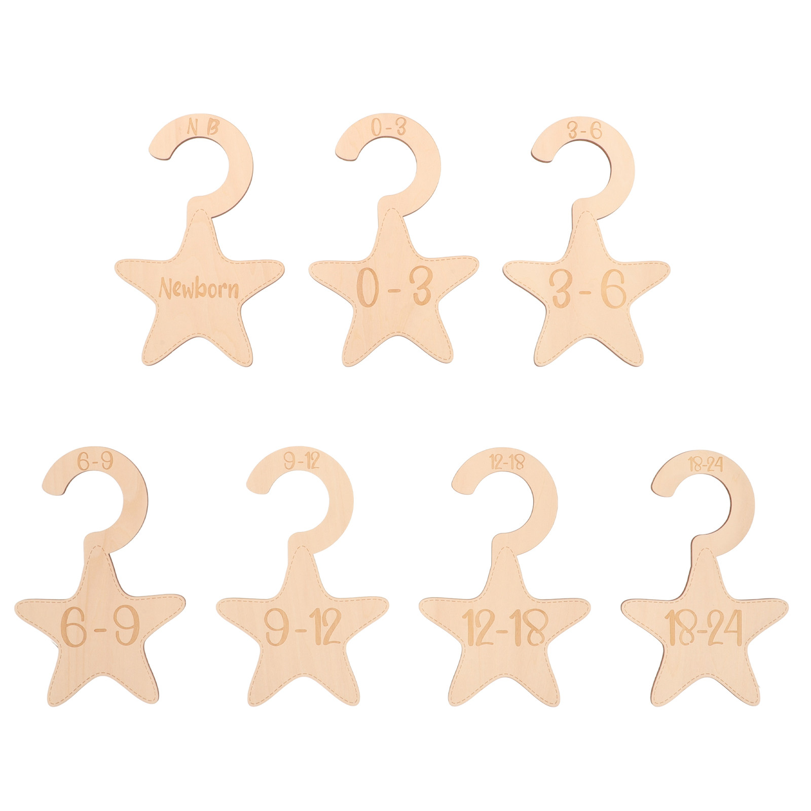 7-delige babykleding kastverde - Baby Clothing Organizer recensie en prijs