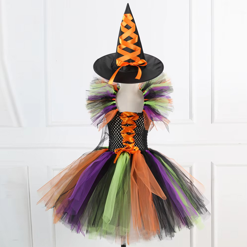 Meisjes Halloween Heksenkostuu - Baby Clothing Europe recensie en prijs