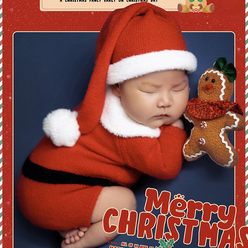 Kerstman pasgeboren fotokledin - Romper Onesie Baby recensie en prijs