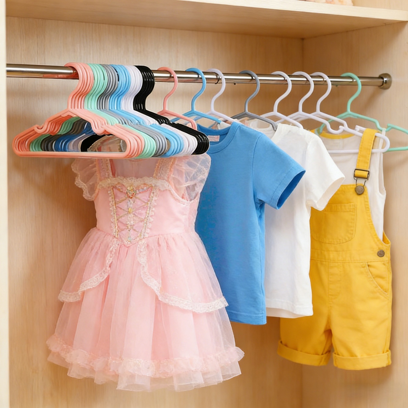 10/20 stuks antislip kleerhang - Baby Clothing Organizer recensie en prijs