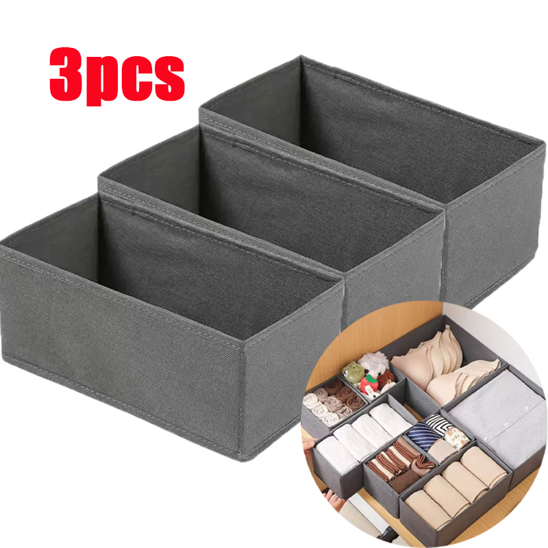 3PC stoffen ondergoed opbergdo - Baby Clothing Organizer recensie en prijs